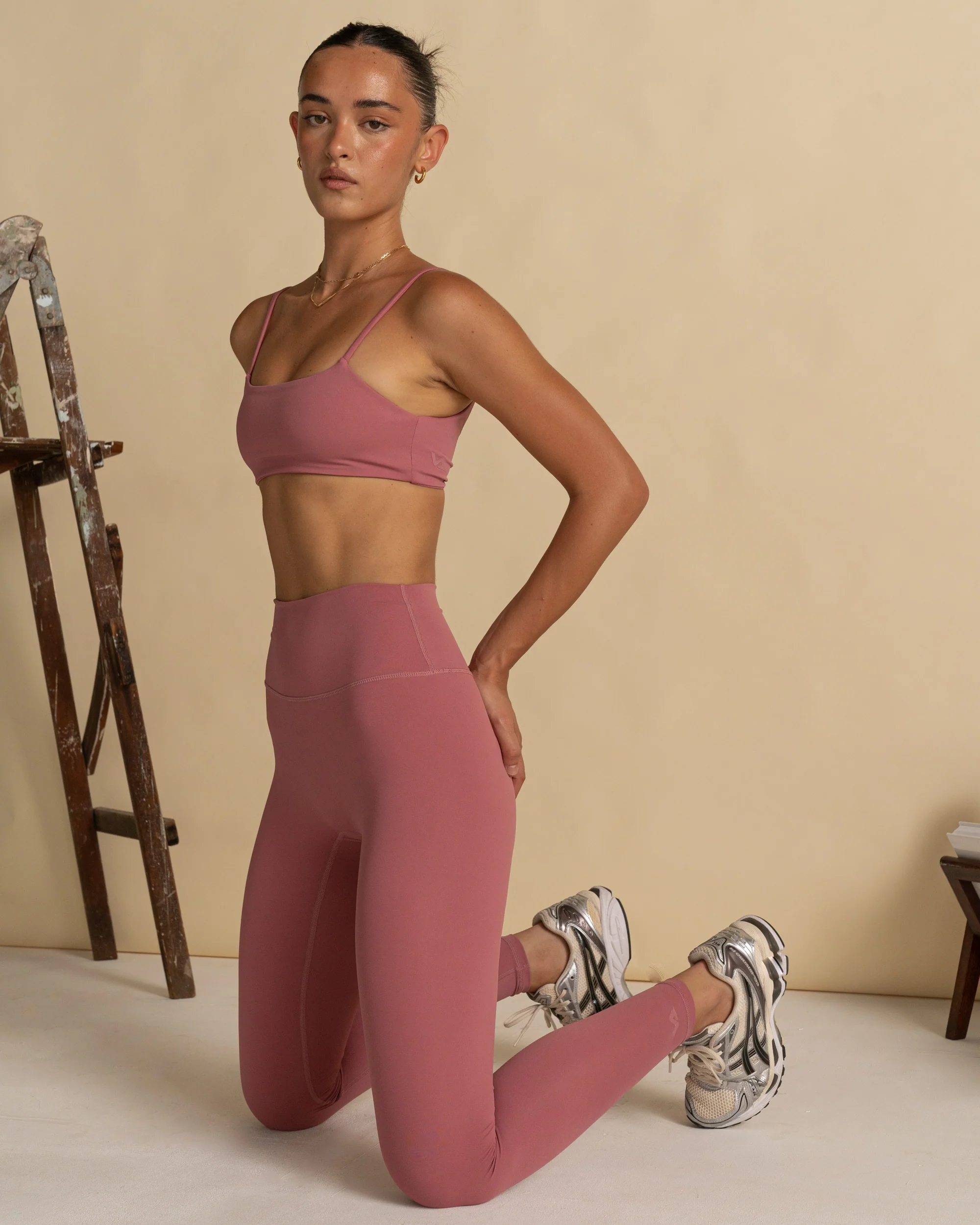 Full Length Leggings | Rhubarb - Image 4