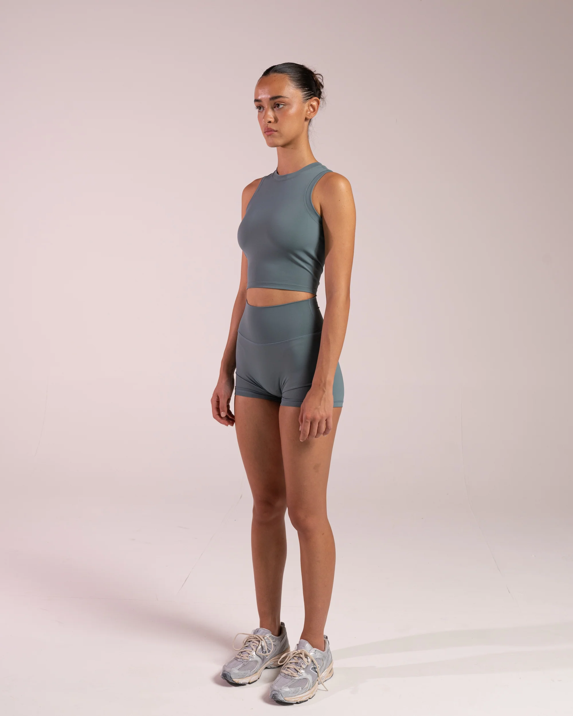 Fitted Tank | Moss Green