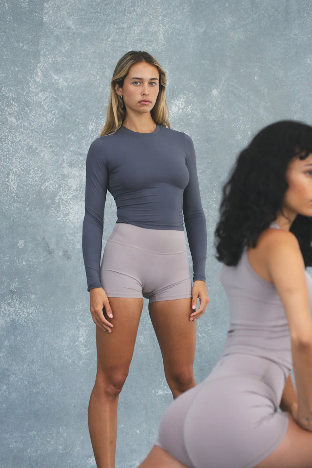 Second Skin Long Sleeve - Charcoal - Image 5