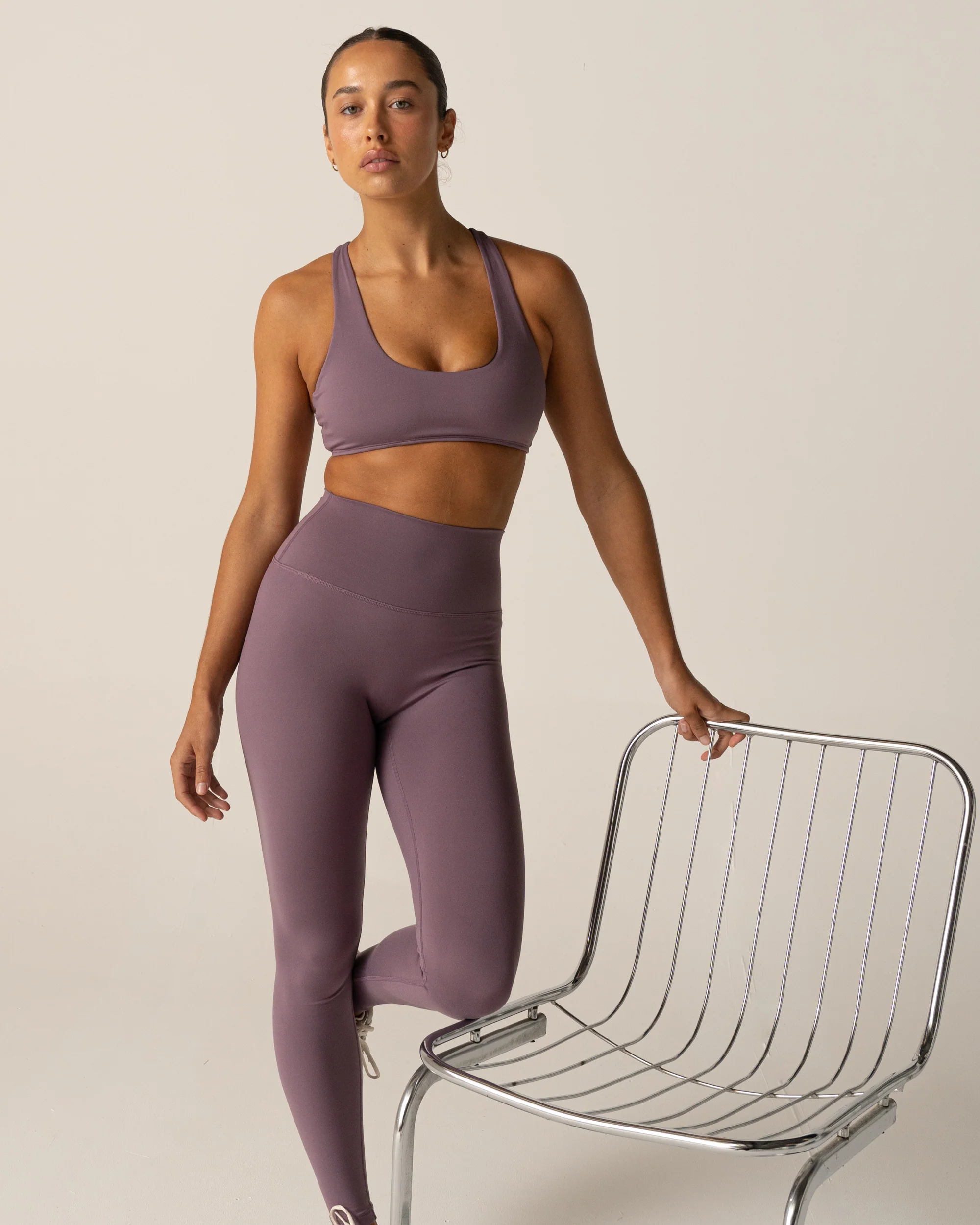Form Cross Crop | Dark Violet - Image 4